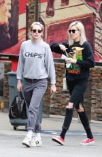 KRISTEN STEWART and DYLAN MEYER Out in Los Feliz 03/09/2020