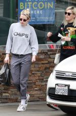 KRISTEN STEWART and DYLAN MEYER Out in Los Feliz 03/09/2020