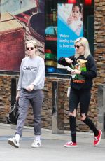 KRISTEN STEWART and DYLAN MEYER Out in Los Feliz 03/09/2020