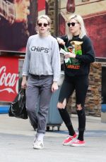 KRISTEN STEWART and DYLAN MEYER Out in Los Feliz 03/09/2020