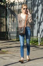 KRISTEN STEWART and EMMA ROBERTS Out in Los Feliz 03/03/2020
