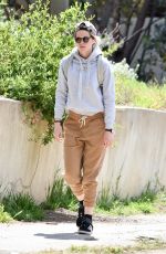 KRISTEN STEWART Out Hiking in Los Feliz 03/08/2020