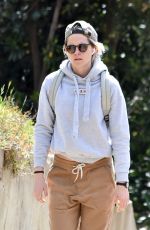 KRISTEN STEWART Out Hiking in Los Feliz 03/08/2020