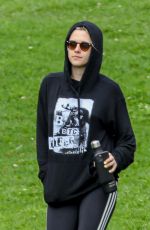 KRISTEN STEWART Out with Friends at a Park in Los Feliz 03/21/2020