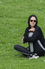 KRISTEN STEWART Out with Friends at a Park in Los Feliz 03/21/2020