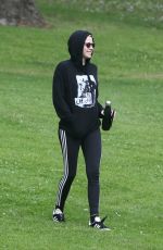 KRISTEN STEWART Out with Friends at a Park in Los Feliz 03/21/2020