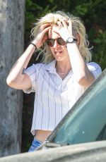 KRISTENS TEWART in Daisy Dukes Out in Los Feliz 03/03/2020