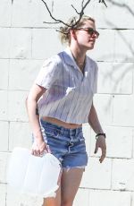 KRISTENS TEWART in Daisy Dukes Out in Los Feliz 03/03/2020