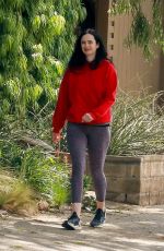 KRYSTEN RITTER Out Hiking in Los Angeles 03/17/2020