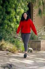 KRYSTEN RITTER Out Hiking in Los Angeles 03/17/2020
