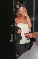 KYLIE JENNER and ANASTASIA KARANIKLAOU at Nice Guy in West Hollywood 03/04/2020