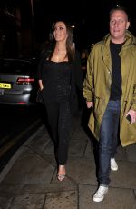 KYM MARSH and Antony Cotton at Rosso Restaurant in Manchester 03/07/2020