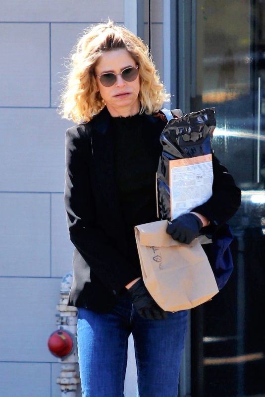 KYRA SEDGWICK Out Shopping in Los Angeles 03/26/2020