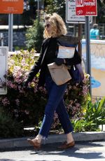 KYRA SEDGWICK Out Shopping in Los Angeles 03/26/2020