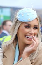 LAURA ANDERSON at Cheltenham Festival in Gloucestershire 03/10/2020