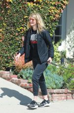 LAURA DERN Out with Her Dogs in Los Angeles 03/21/2020
