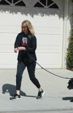 LAURA DERN Out with Her Dogs in Los Angeles 03/21/2020
