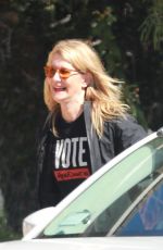 LAURA DERN Out with Her Dogs in Los Angeles 03/21/2020