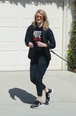 LAURA DERN Out with Her Dogs in Los Angeles 03/21/2020