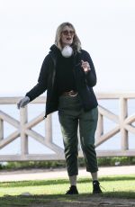 LAURA DERN Wears Mask and Gloves Out with Her Dog in Los Angeles 03/25/2020