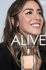 LAURA HARRIER, CHLOE BENNET, BRUNA MARQUEZINE and EMMA ROBERTS - Faces of the Alive Fragrance by Boss #feelalive