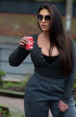 LAUREN GOODGER Leaves Her Home in London 03/23/2020