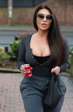 LAUREN GOODGER Leaves Her Home in London 03/23/2020