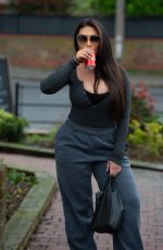 LAUREN GOODGER Leaves Her Home in London 03/23/2020