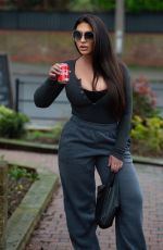 LAUREN GOODGER Leaves Her Home in London 03/23/2020