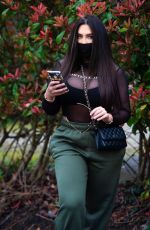 LAUREN GOODGER Wears Face Mask Out in Essex 03/20/2020