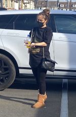 LAURYN GOODMAN Wearing Face Mask Out in London 03/26/2020