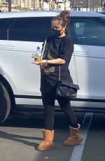 LAURYN GOODMAN Wearing Face Mask Out in London 03/26/2020