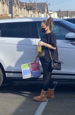 LAURYN GOODMAN Wearing Face Mask Out in London 03/26/2020