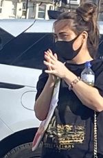 LAURYN GOODMAN Wearing Face Mask Out in London 03/26/2020