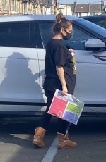 LAURYN GOODMAN Wearing Face Mask Out in London 03/26/2020