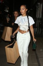 LEIGH-ANNE PINNOCK Leaves #ownthetable Event in London 03/10/2020