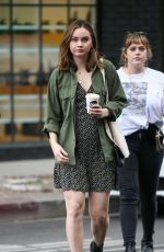 LIANA LIBERATO Out for Coffee in West Hollywood 03/09/2020