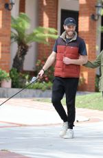 LILY COLLINS and Charlie McDowell Out for Her 31st Birthday in Los Angeles 03/18/2020