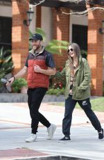 LILY COLLINS and Charlie McDowell Out for Her 31st Birthday in Los Angeles 03/18/2020