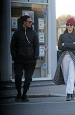 LILY JAMES and Matt Smith Out in London 03/29/2020