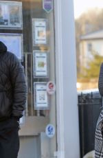 LILY JAMES and Matt Smith Out in London 03/29/2020