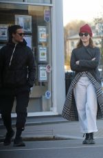 LILY JAMES and Matt Smith Out in London 03/29/2020