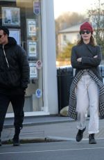LILY JAMES and Matt Smith Out in London 03/29/2020