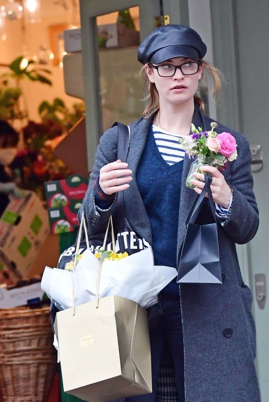 LILY JAMES Out Shopping in London 03/18/2020