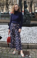 LILY TAIEB at Miu Miu Fashion Show in Paris 03/03/2020