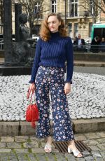 LILY TAIEB at Miu Miu Fashion Show in Paris 03/03/2020