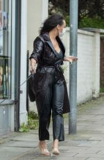 LISA MAFFIA with a Mask Out in London 03/20/2020