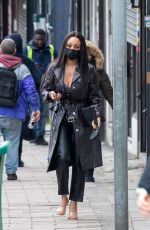 LISA MAFFIA with a Mask Out in London 03/20/2020