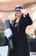 LISA RINNA Leaves Yoga Class in Studio City 03/07/2020