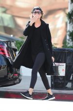 LISA RINNA Leaves Yoga Class in Studio City 03/07/2020